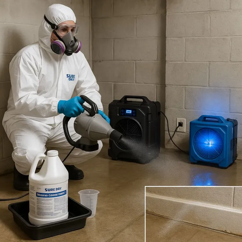 Sanitization and Odor Removal process in Morrisville, NY
