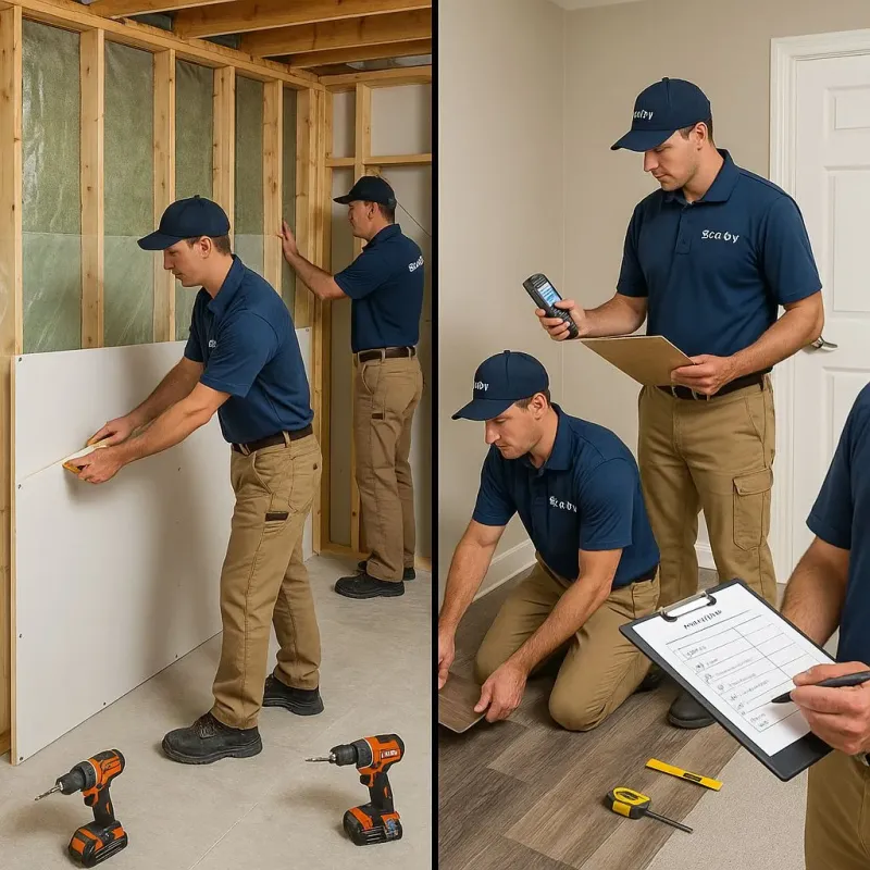 Repairs and Reconstruction process in Morrisville, NY